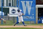 Baseball vs CGA  Wheaton College Baseball vs Coast Guard Academy during game two of the NEWMAC semi-finals playoffs. - (Photo by Keith Nordstrom) : Wheaton, baseball, NEWMAC